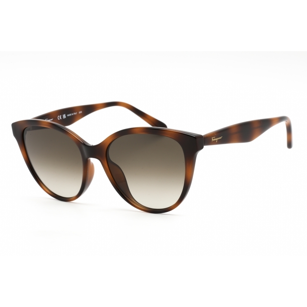 Salvatore Ferragamo SF1073S Sunglasses Tortoise Grey Cat-Eye